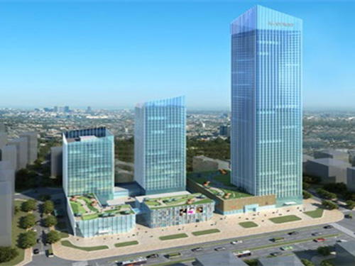華創國(guó)際廣場數字無線對(duì)講系統 